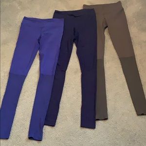 Splits59 Pure Barre 3-pack of leggings size M